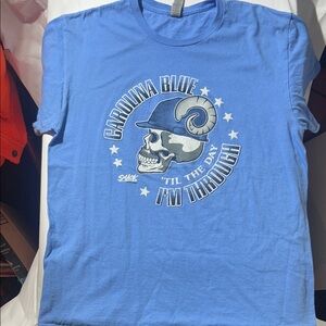 UNC Tar Heels ‘Carolina Blue ‘Til The Day I’m Through’ Graphic Tee